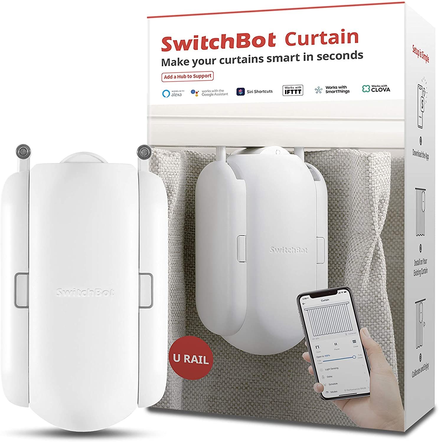 SwitchBot Curtain Make Your Curtains Sma