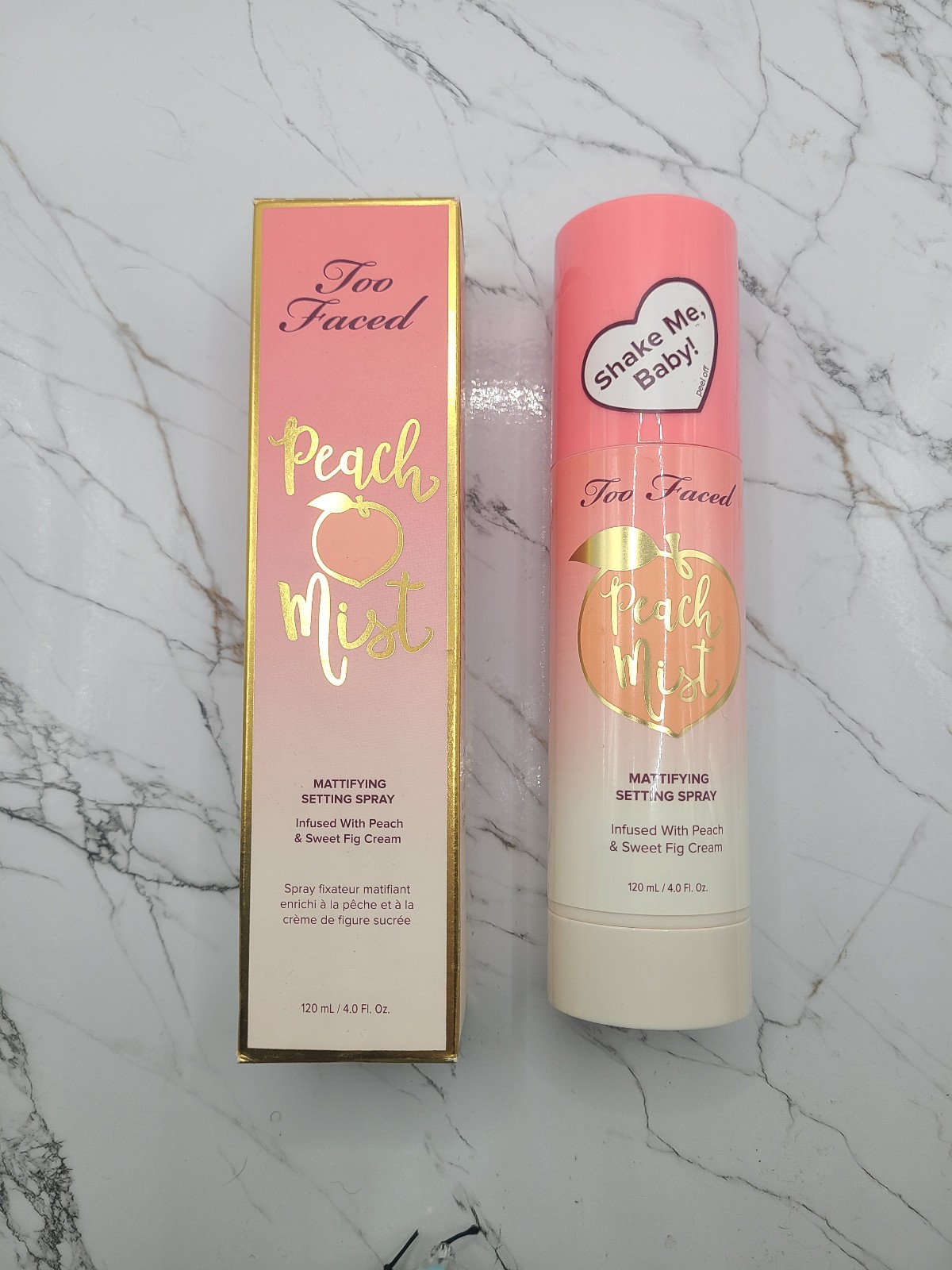 Too Faced Peach Mist Mattifying Setting Spray
