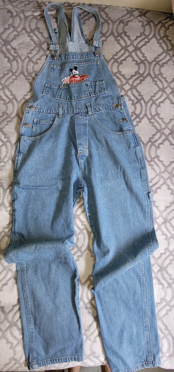 Authentic Adult Vintage Disney Mickey Overalls