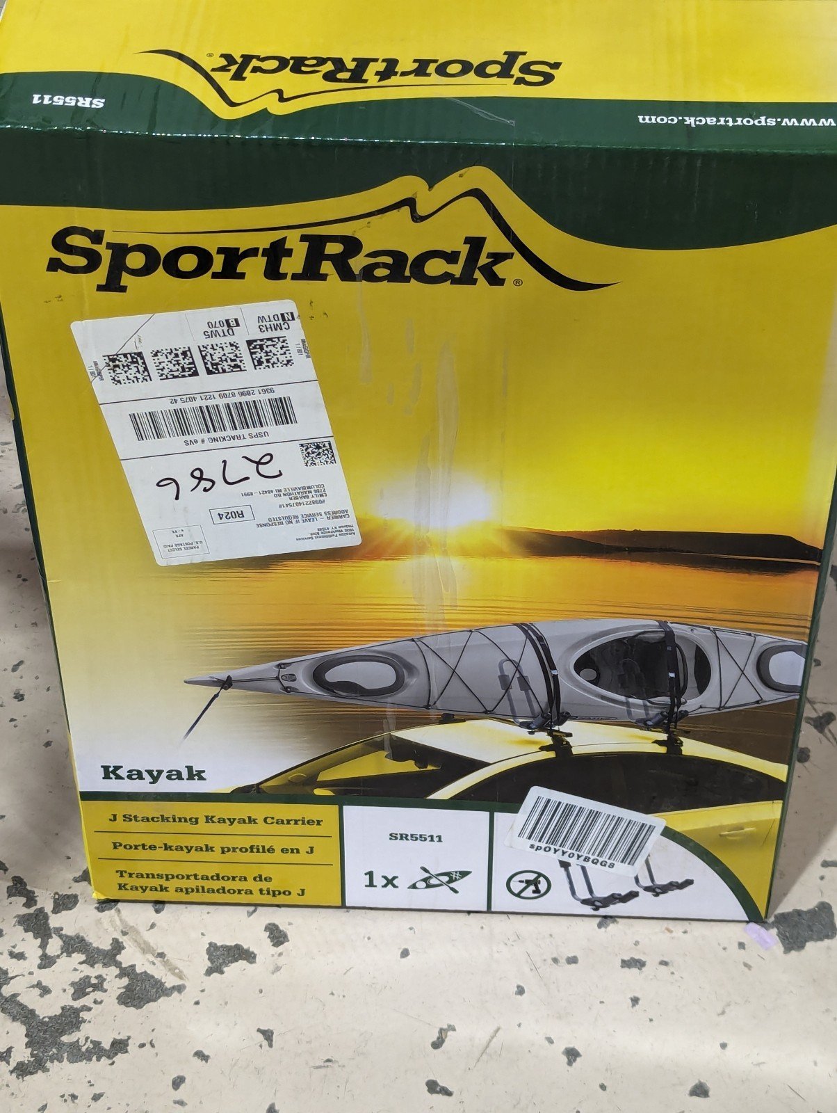 SportRack SR5511 J Stacking Kayak Carrier BRAND NEW! NEVER USED! SEALED BOX!