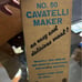 Cavatelli Pasta Maker No. 50 Vitantonio Metal with Hand Crank