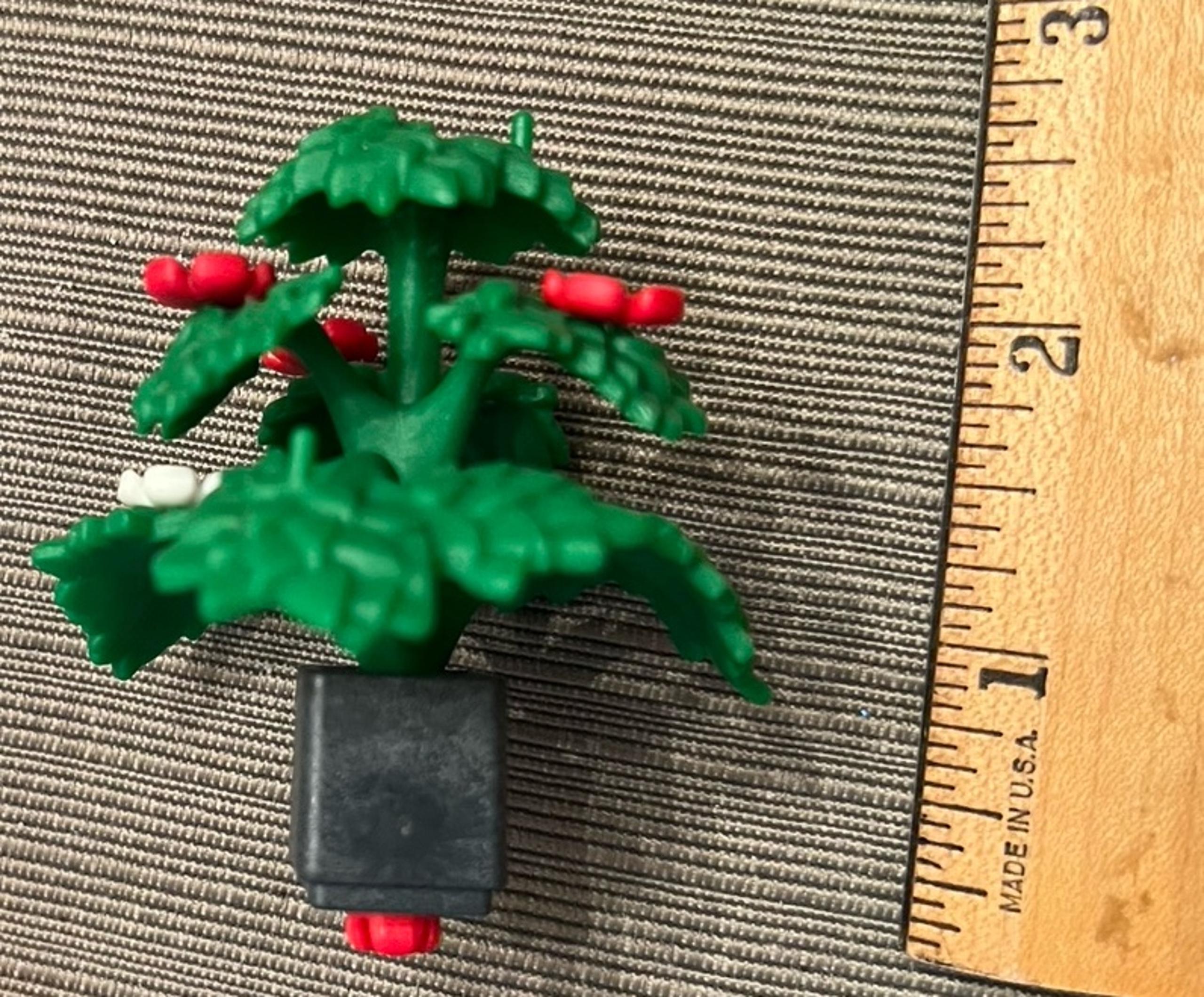 Playmobil? faux tree with flowers accessory VGUC