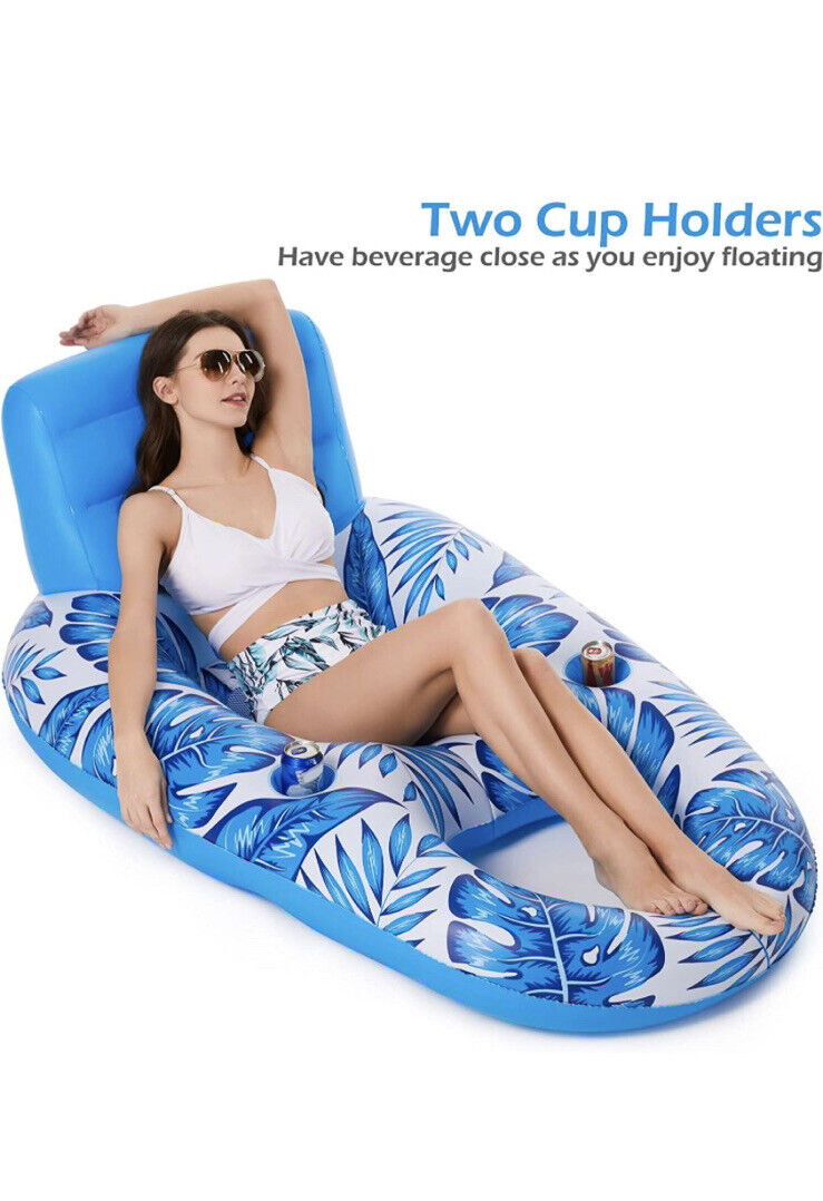 Jasonwell Inflatable Pool Float Adult-Pool Floaties Lounger Rafts Floating Chair