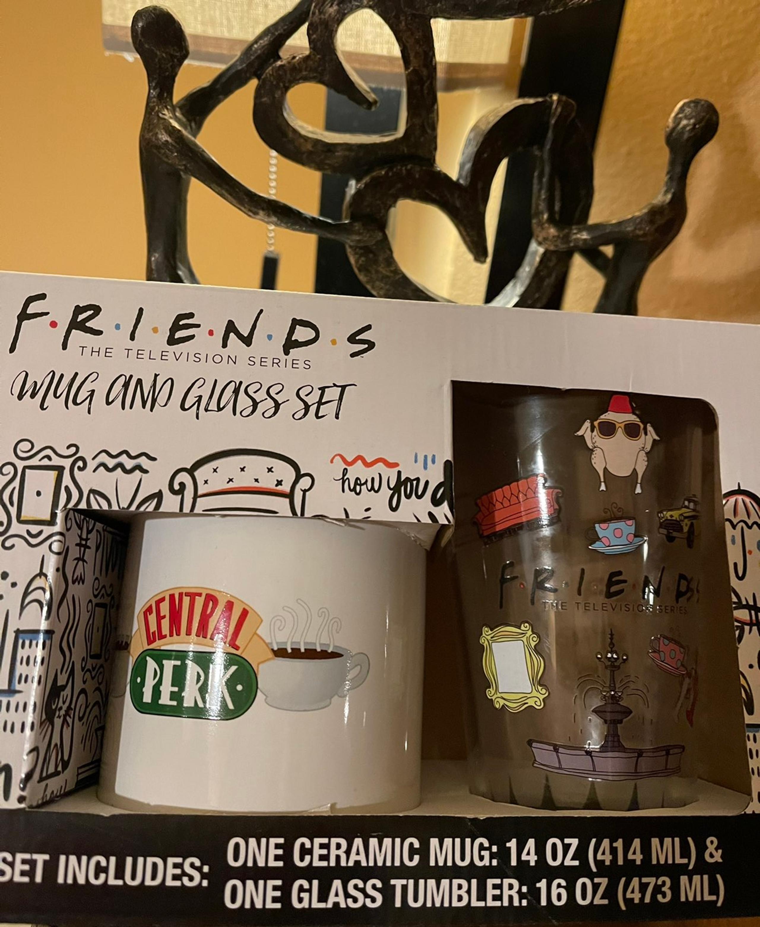 Friends Mug and Glass Set
