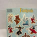 Vintage Fantasia Sticker Sheet Disney