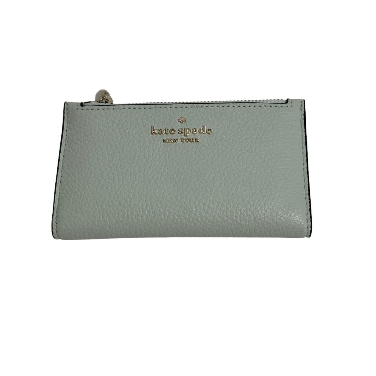 Kate Spade Leila Small Slim Bifold Wallet Lime Sherbert