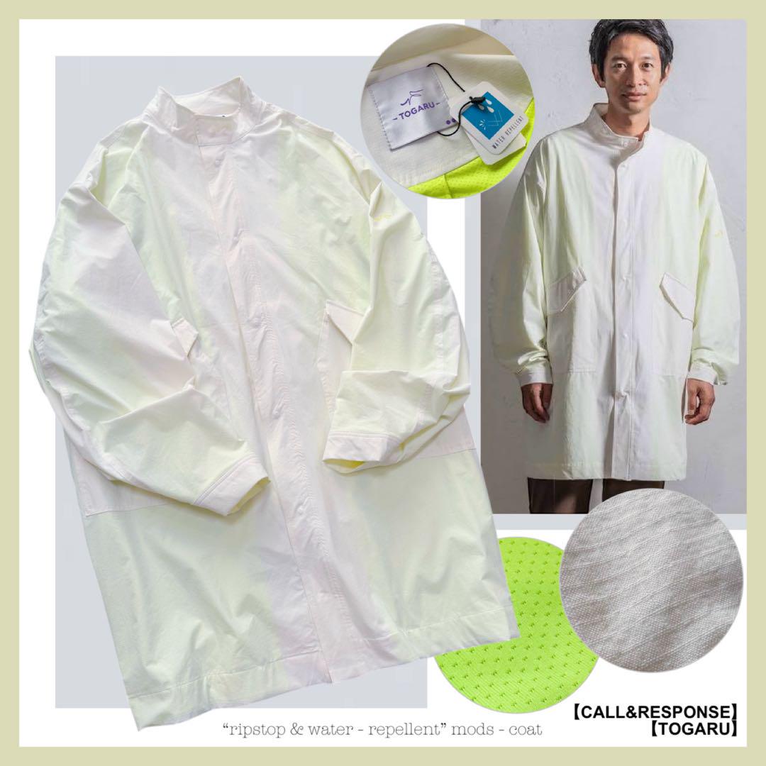 Call and Response / TOGARU [Brand New] Ripstop Water-Repellent Mod Coat