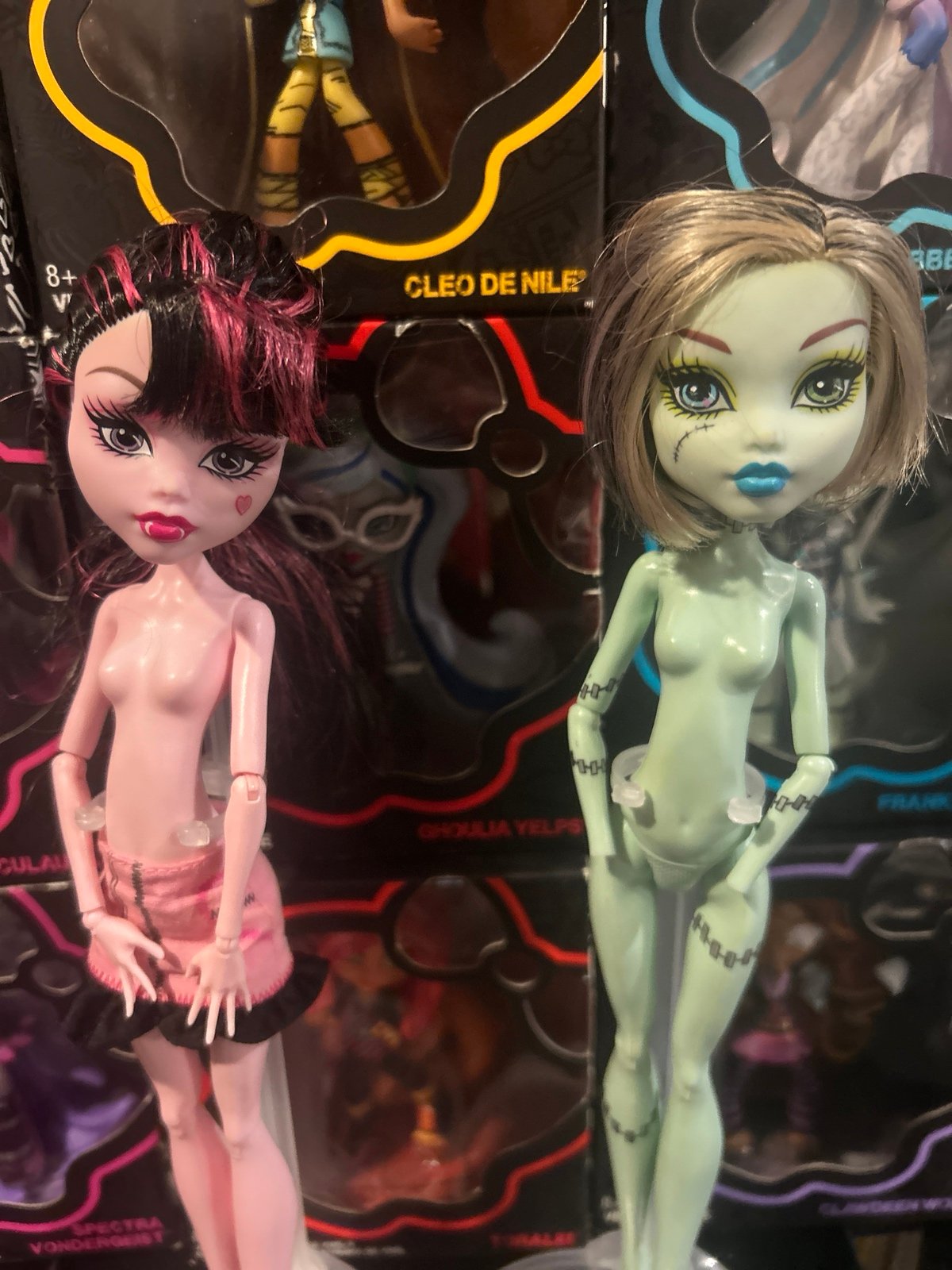 Monster High scaris draculaura skull shores frankie lot