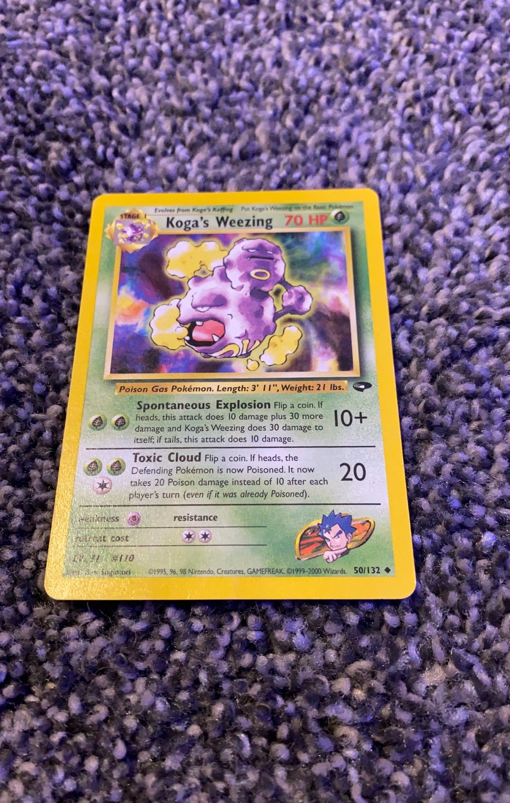 Koga’s weezing 1999.