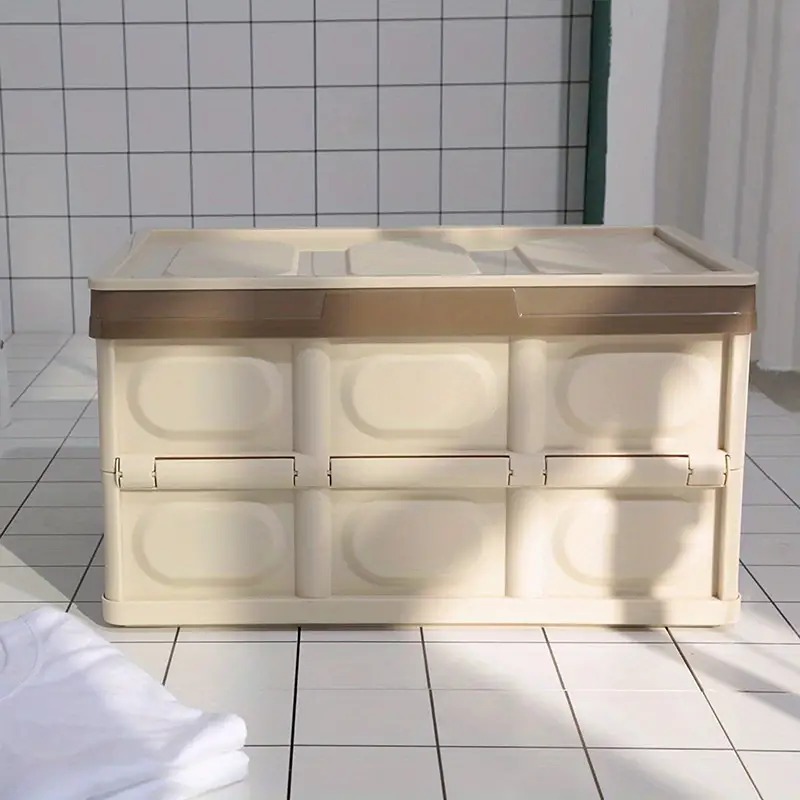 1pc Folding Plastic Storage Box