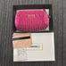 Miu Miu Matelassé Pouch Pink