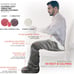 Sharper image for massager and heated footrest