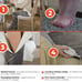 Sharper image for massager and heated footrest