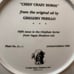 Vintage 1980 Chief Crazy Horse by Gregory Perillo Limited Edition Plate, USA