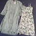 NWT A Pea in the Pod Maternity nightgown, pants and robe 3-piece Set US Size XS