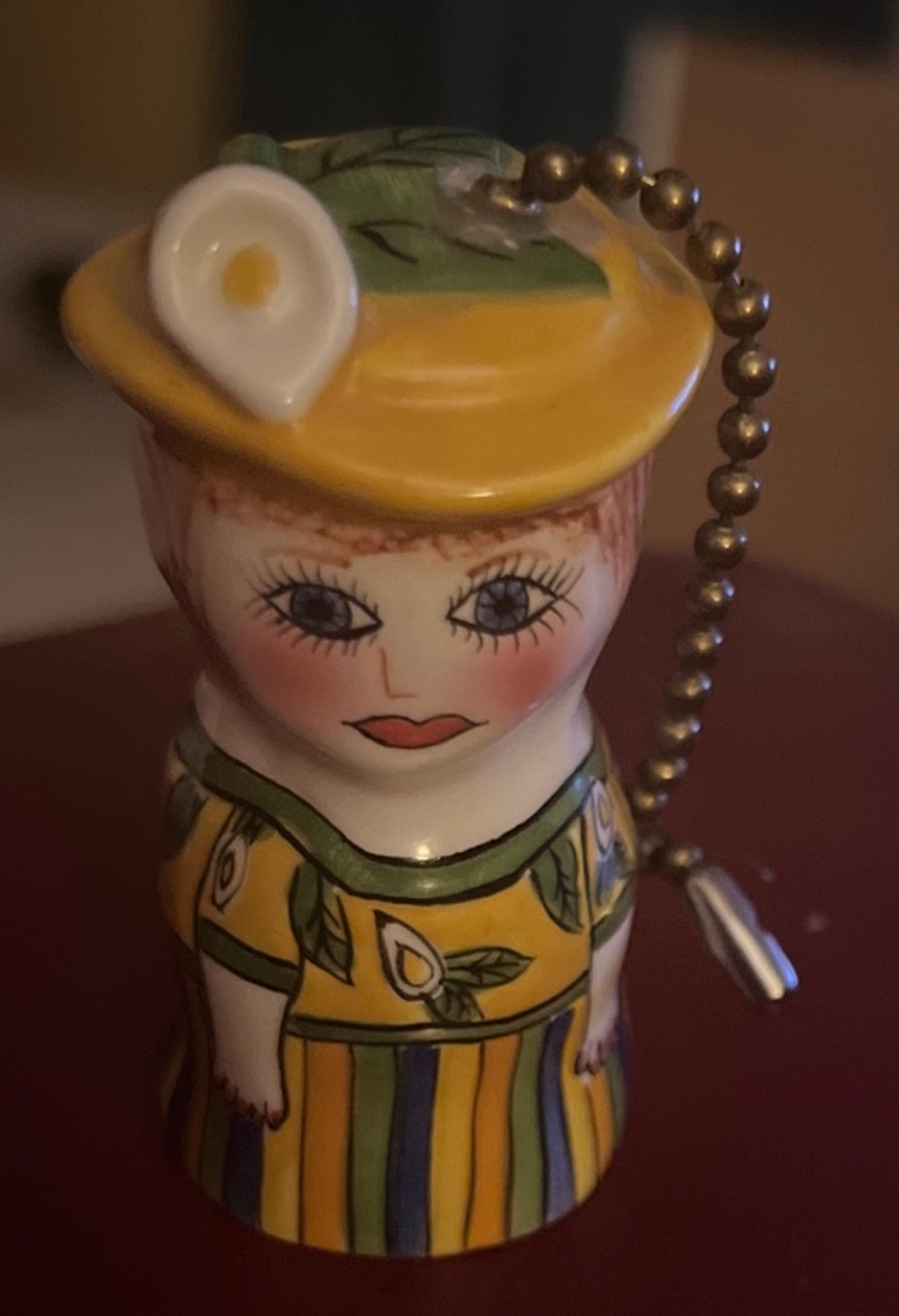 Susan Paley Little Lady by Ganz fan pull