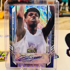 2022 Leaf Metal Blue Wave #PA-OD1 OUSMANE DIENG XRC Auto Sp # /30 Thunder!