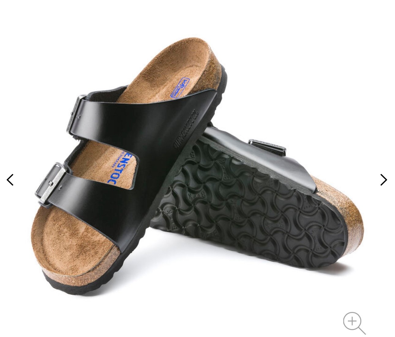 New birkenstock Arizona Soft Footbed Smooth Leather men size 41