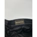 Vintage Womens 12 Black Leather Pleated High Rise Pants