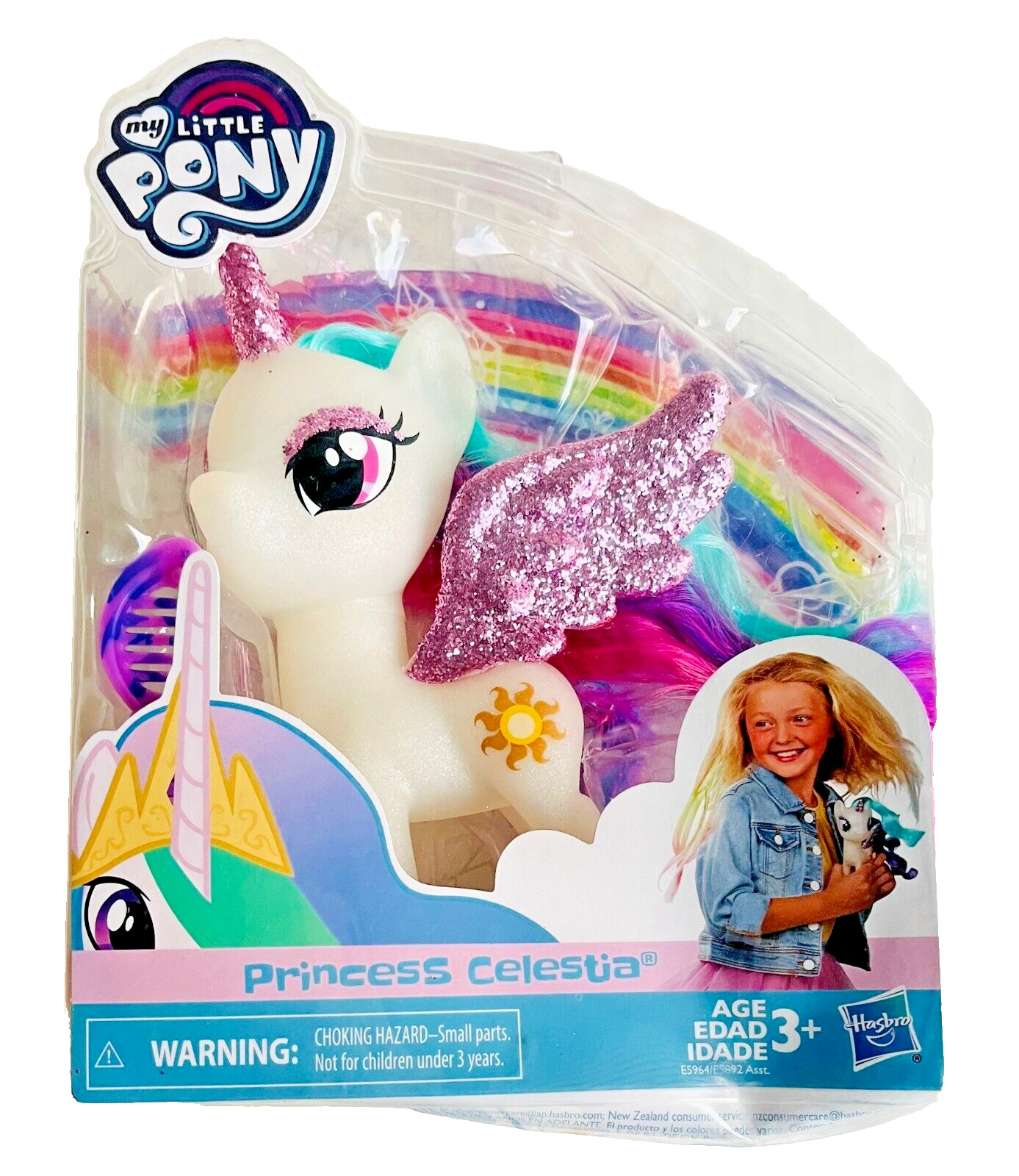 Hasbro My Little Pony Rainbow Road Trip Fashion Style Princess Celestia NEW