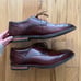Clarks UnHugh Lace Sixe 11.5 Brown Leather Oxford Dress Shoe