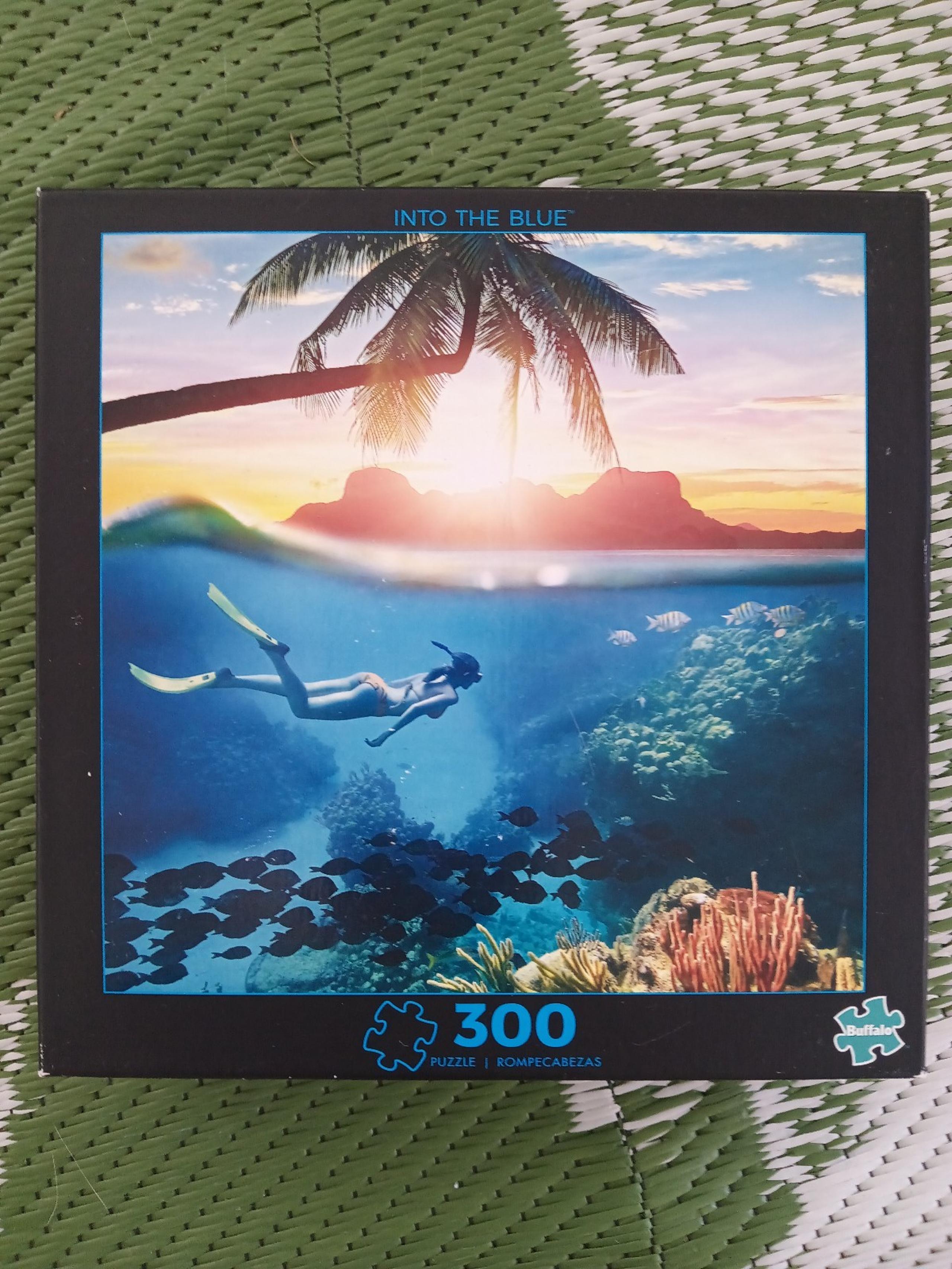 Buffalo 300-Large Piece "Into the Blue" Jigsaw Puzzle