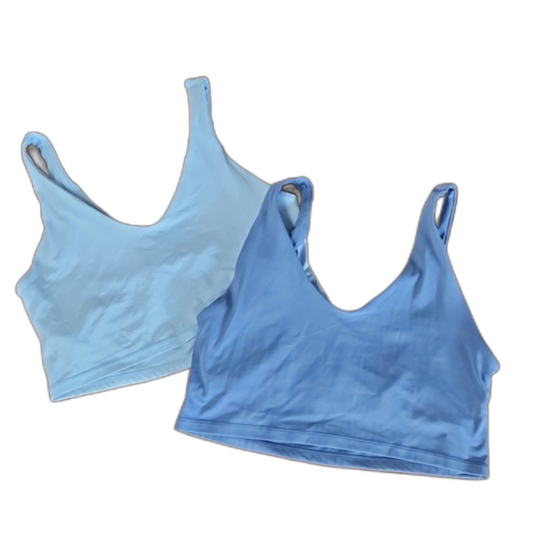 OFFLINE By Aerie Real Me Recharge Keyhole Back Longline Sports Bra, XXL, 2 SETS