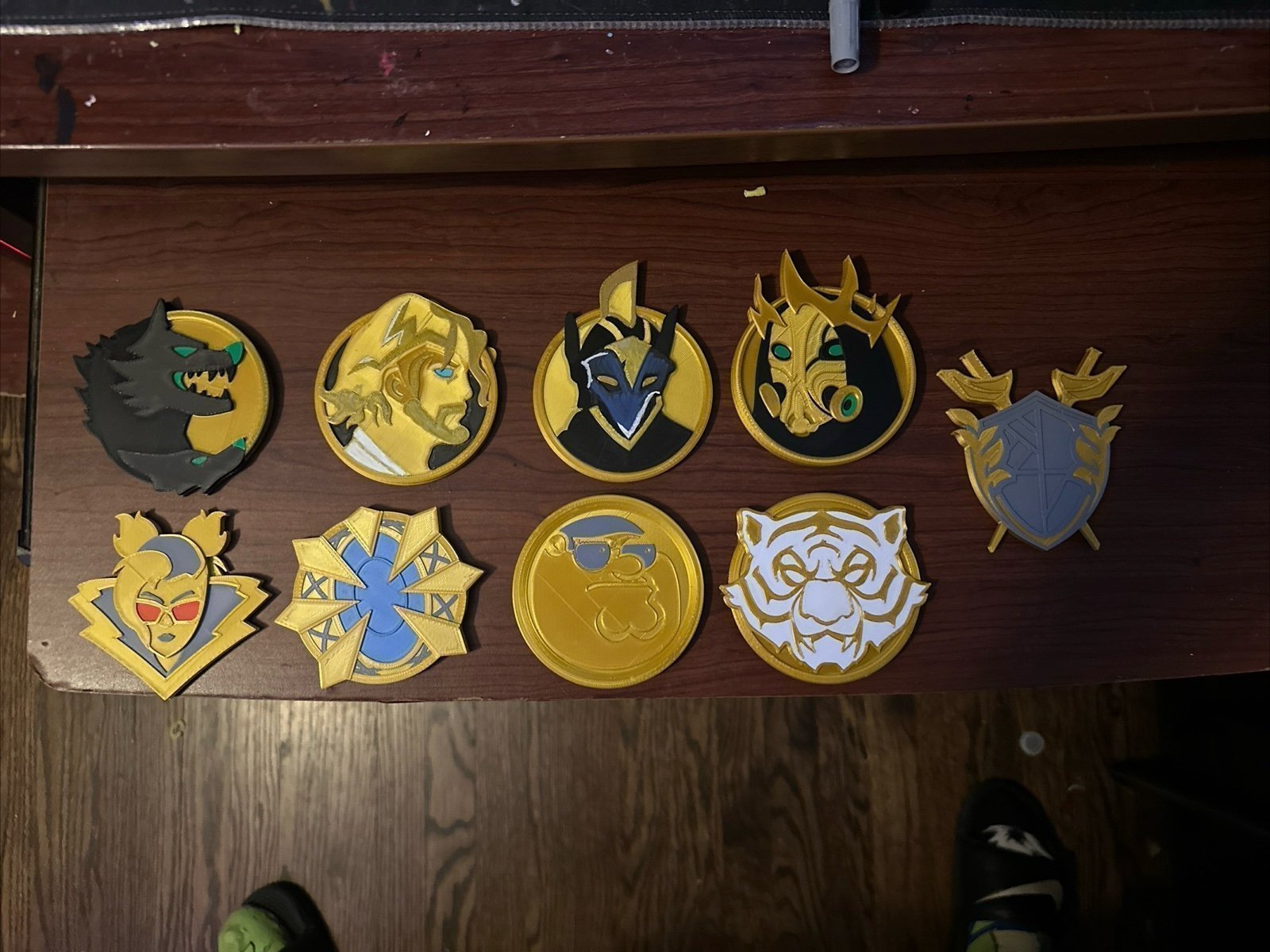 Fortnite boss medallions Aspect of the gods Peter griffin SET OF 9