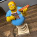 Rare COMIC BOOK GUY statue . Only 3000 thousand. #488