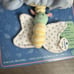 Soft Dreams Flower Butterfly Plush Baby Rattle Lovey Stuffed Animal Pull Pastel