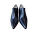 y2k Kenneth Cole New York Black Leather Ankle Booties Womens Size 10
