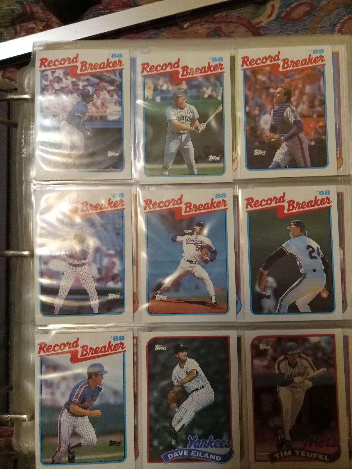 1989 topps complete set baseball cards