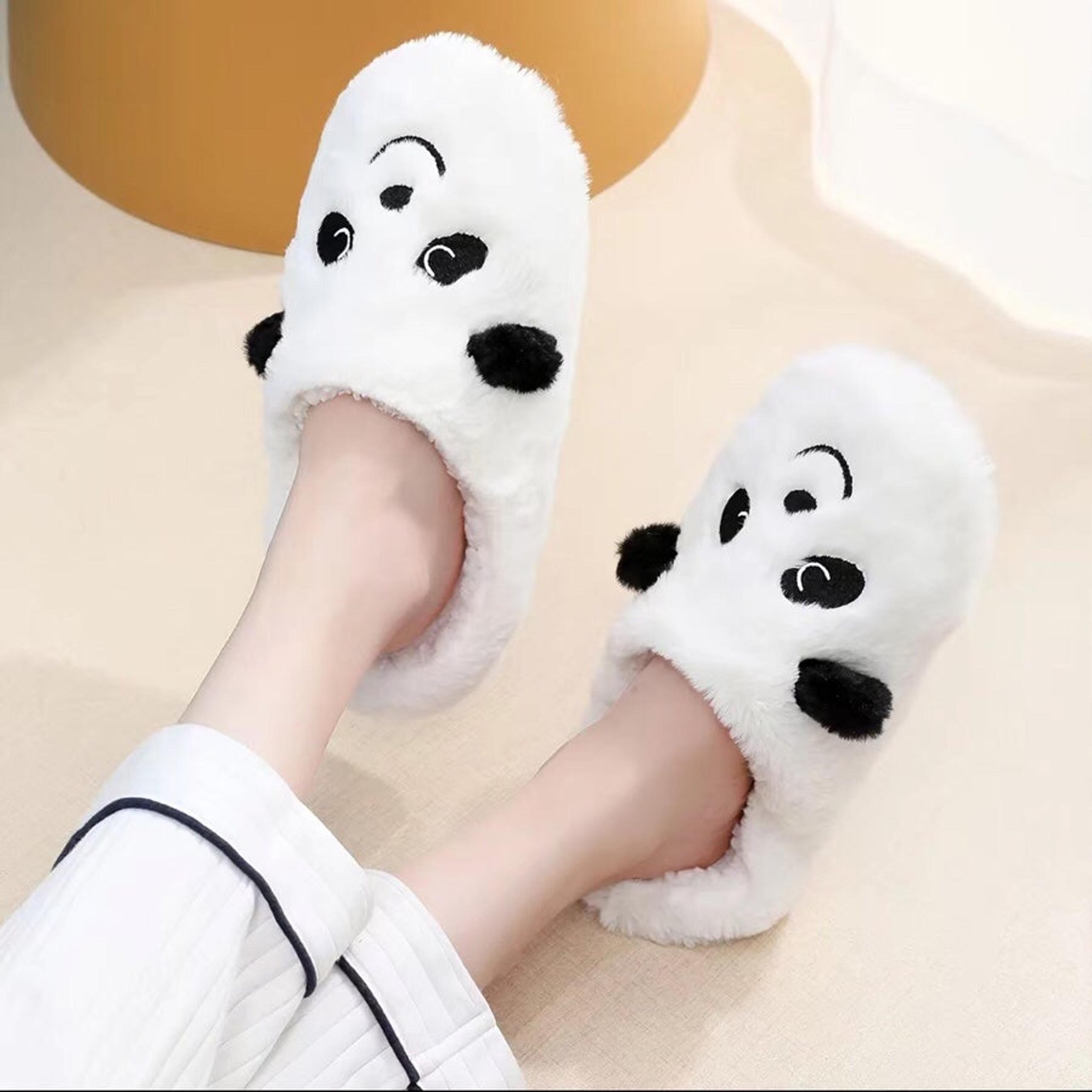 Womens Cozy&Warm Animal Slipper Socks with Grippers-House slipper