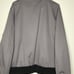Saks Fifth Avenue Men's Size XXL/TTG Bomber Jacket Gray w/ Black Trim Zip Close