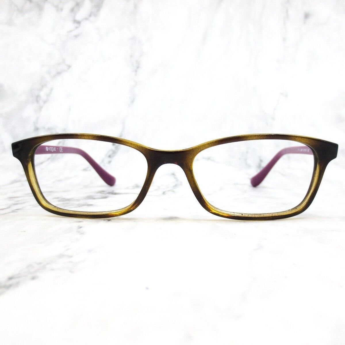 Vogue Eyeglasses Frame VO5053-2406 Women's Brown Tortoise Full Rim 51-16-135