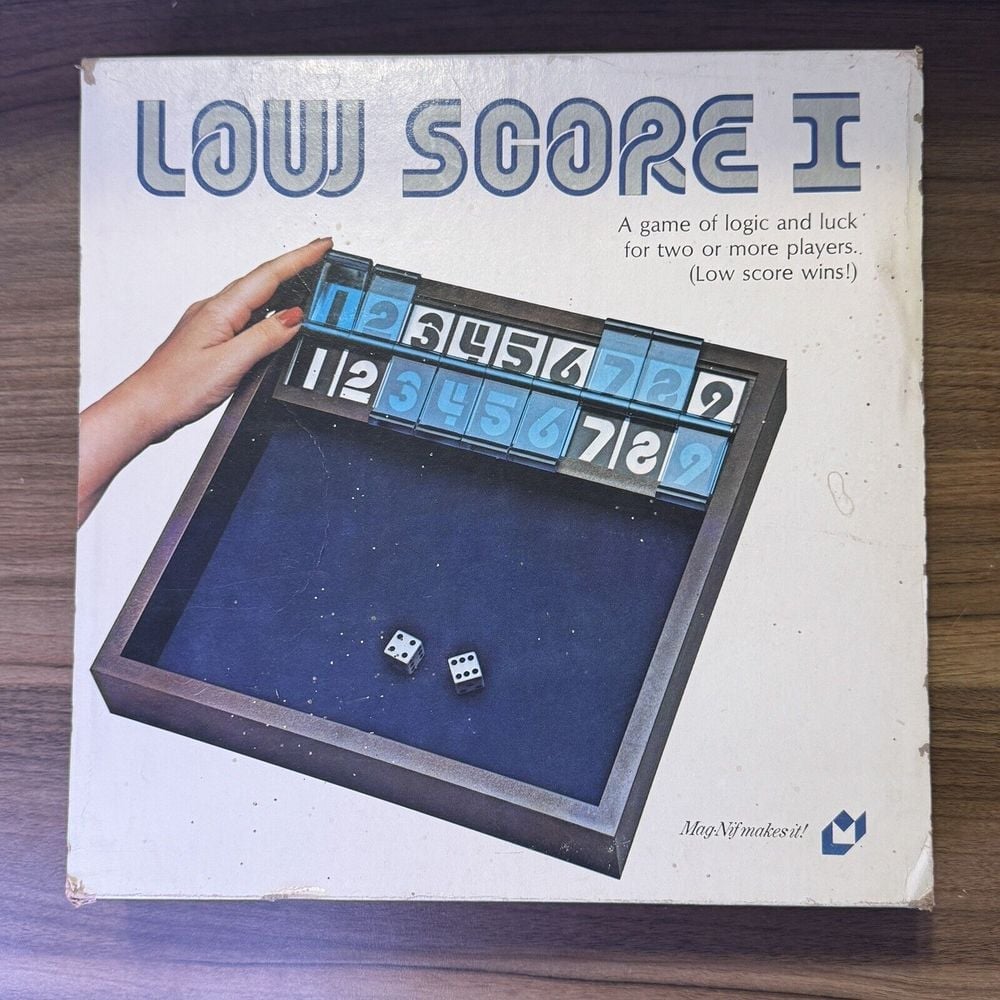 Low Score 1 By Mag-Nif No. 411 Vintage 1979 Made In Mentor Ohio USA