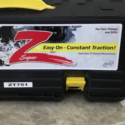 SCC Super Z Tire Cable Snow Chains (Model: ZT751)