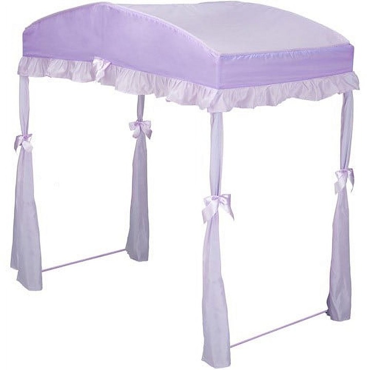 Toddler Bed Canopy, Purple-asr5