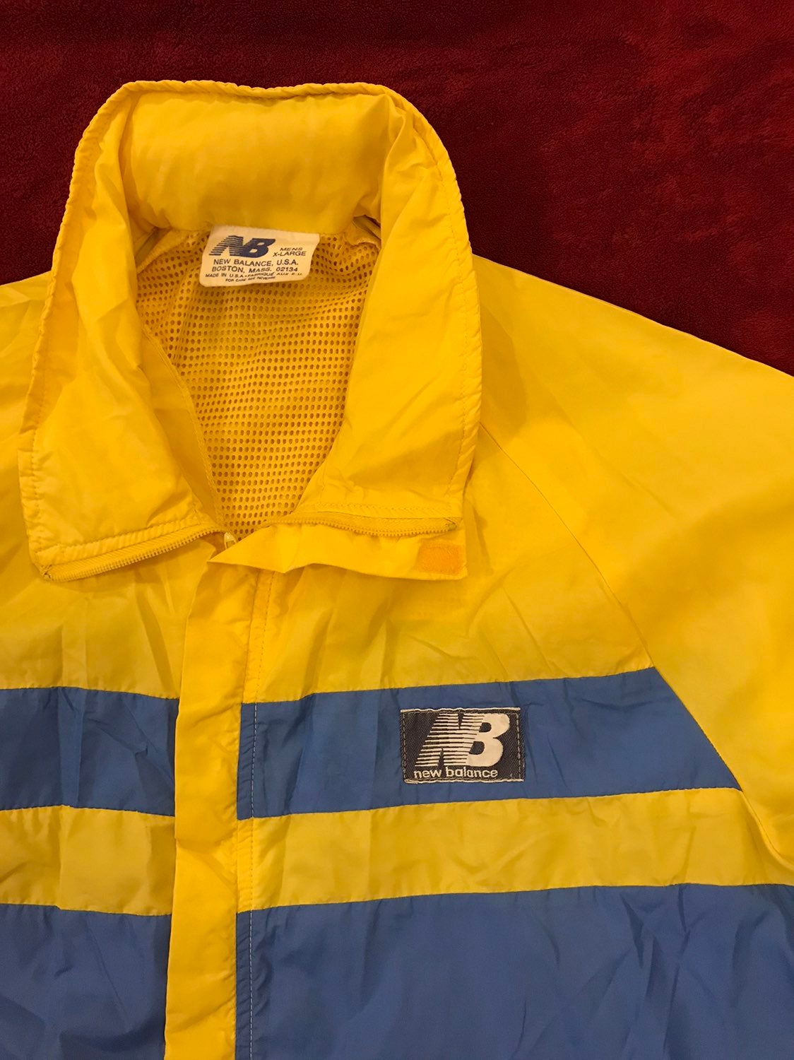 Vintage 80's New Balance Windbreaker