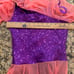 Showday designs sequin dance costume jumpsuit size small