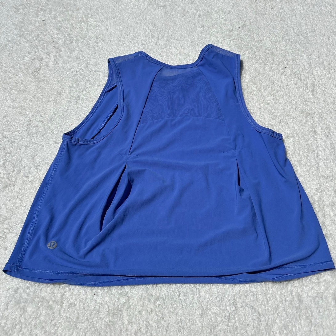Lululemon Bright Blue Tank Size 2