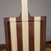 Black Walnut & Aspen Wood Cutting Board with handle and double juice groove