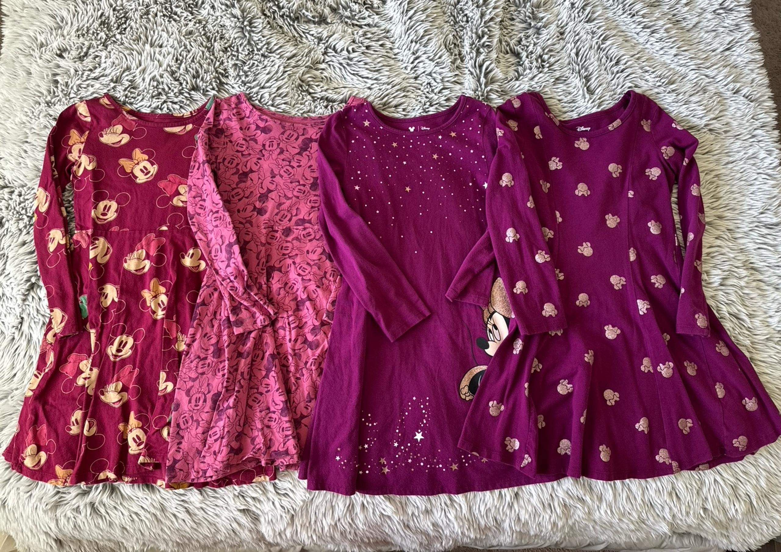 Disney Jumping Beans Size 6 LS Minnie Dresses