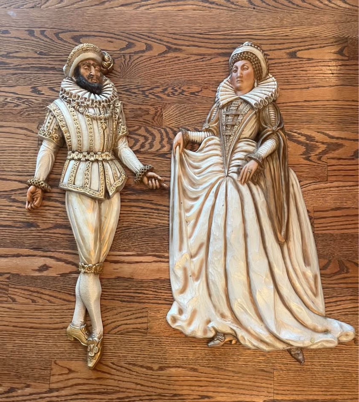 Vintage Burwood Royal Man and Lady