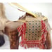Vintage Lg 16 Leather Stuffed Camel Arabian Handmade Sewn Middle Eastern saddle