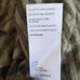 Anthropologie striped v neck burnout long sleeves top, xl, green