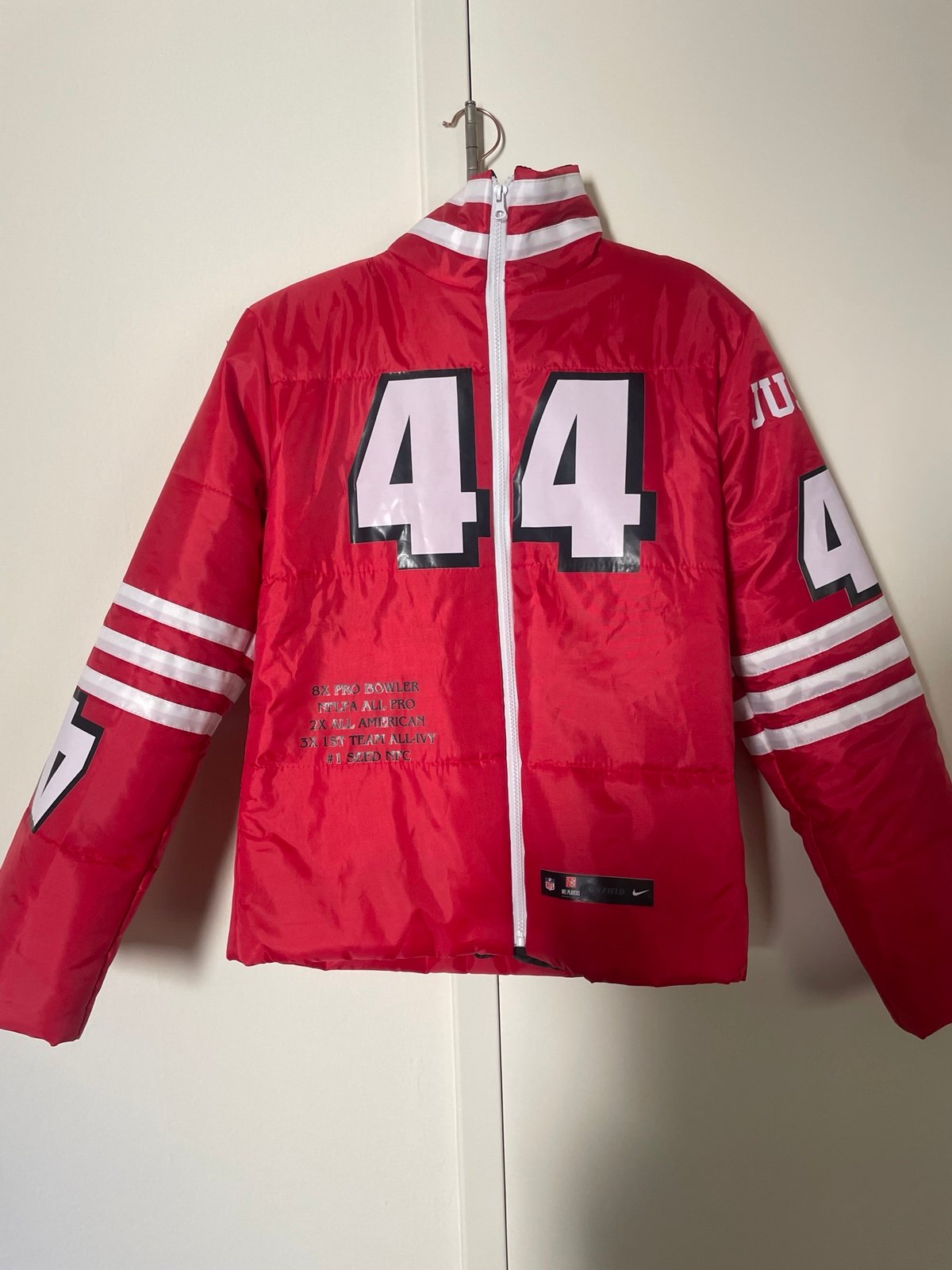 49ers Jacket Juszczyk DUPE
