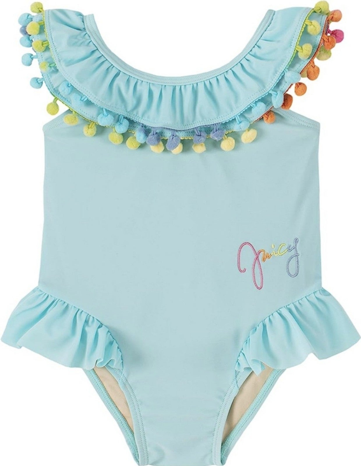 Juicy Couture Girls' One Piece Swimsuit 12M
