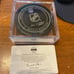 Jobnathan Quick autographed hockey puck