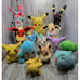 Vintage Pokemon stuffed toy Set Of 13 Plush Eevee, Pikachu, Umbreon & More